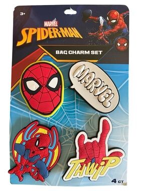 Marvel Spider-Man Bag Charm Set